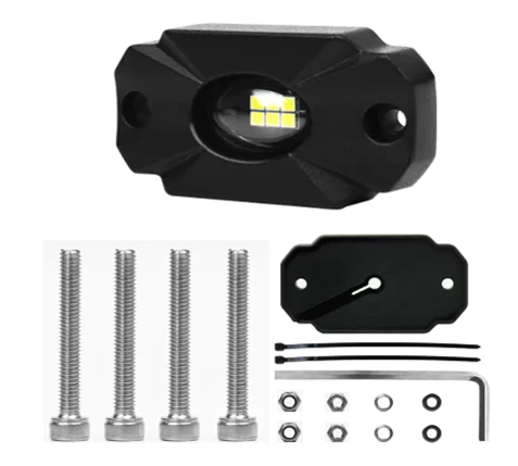 ULTRA1W – RACESPORT LT Underbody Light Kit, OSRAM LED White 9 To 30 Volt DC At 0.5 To 2 Amp Draw 30,000 Hours Lifetim...